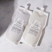 うるうシャンプー＆うるうトリートメント（詰め替えセット）の画像。詰替用は非常にお得。